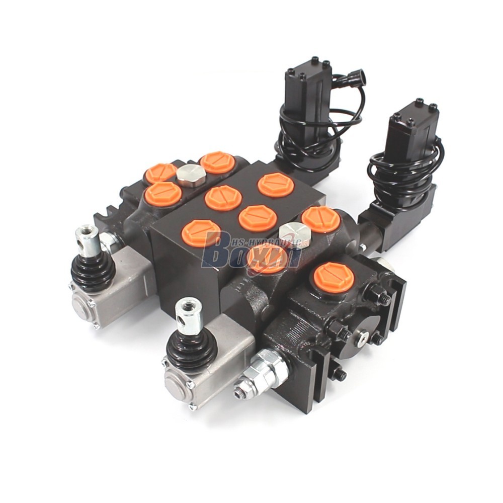 Factory Wholesale DCV200 2 Spool Electric Motor Sectional Directional Valve main image